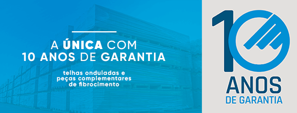 Imbralit: a única com 10 anos de garantia