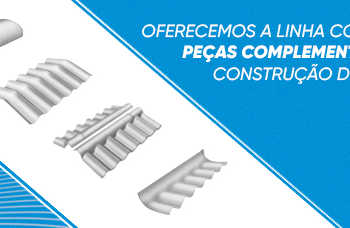 Peças complementares em fibrocimento| Durabilidade e resistência para sua obra
