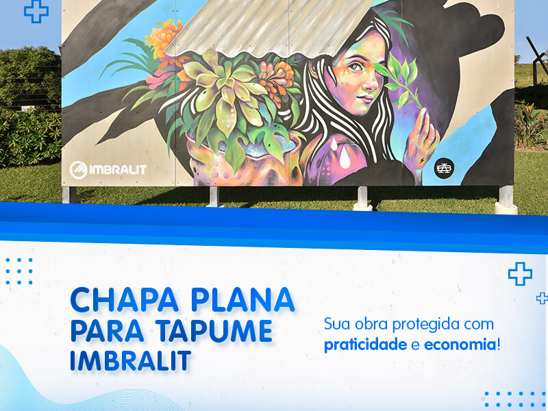 Chapa Plana para Tapume Imbralit: a melhor escolha para a sua obra