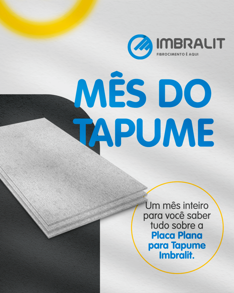 Chapa Plana para Tapume | Saiba tudo sobre esse produto Imbralit