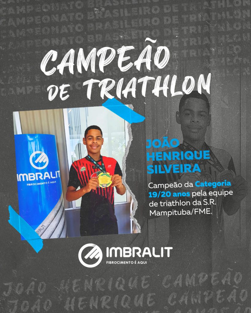 Colaborador Imbralit conquista 1° lugar no Circuito Brasil Sprint da modalidade.