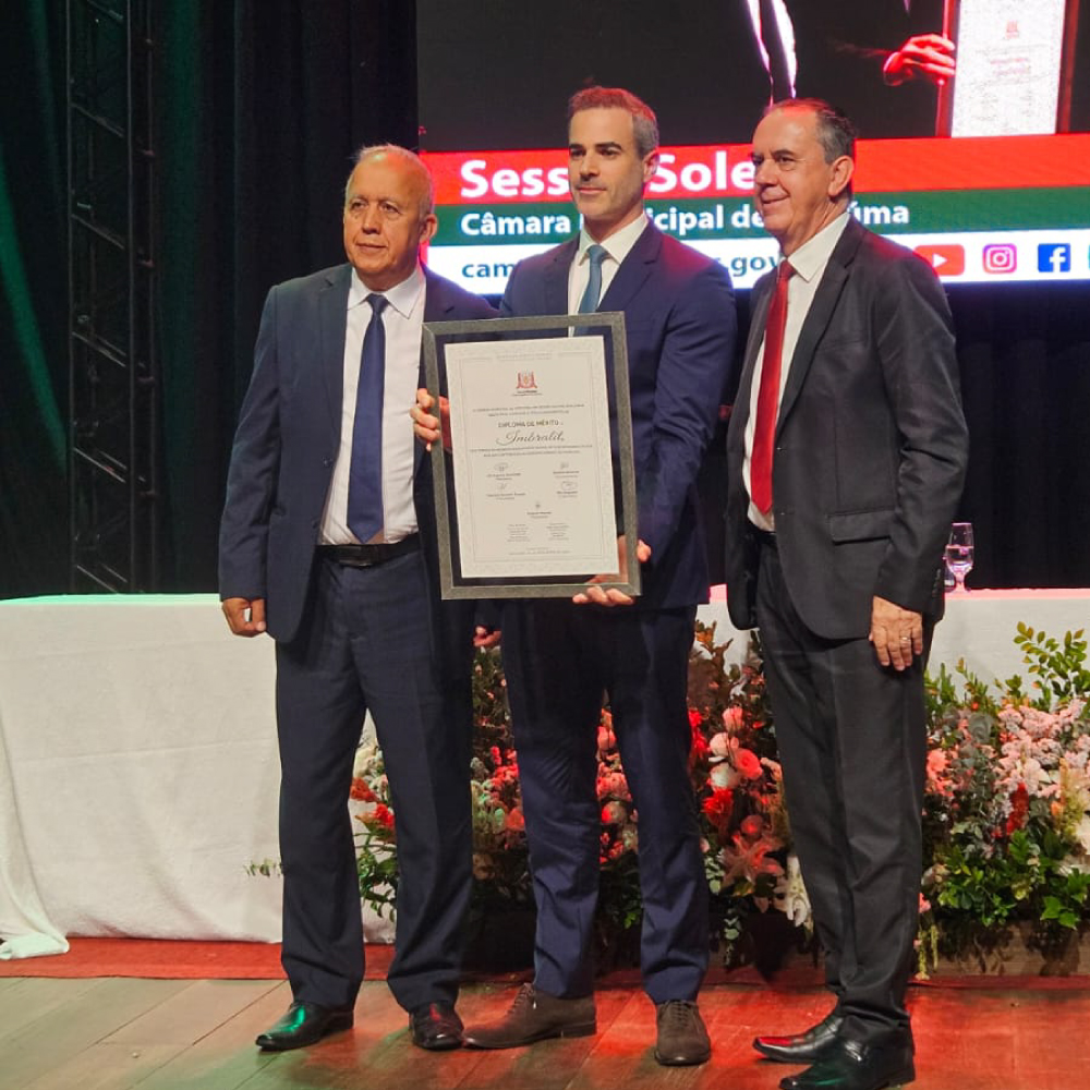 Imbralit recebe homenagem pelos 50 anos de contribuição ao desenvolvimento de Criciúma.